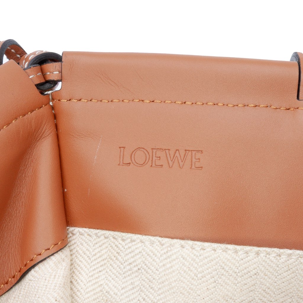 Loewe Large Canvas Cushion Tote - Side view