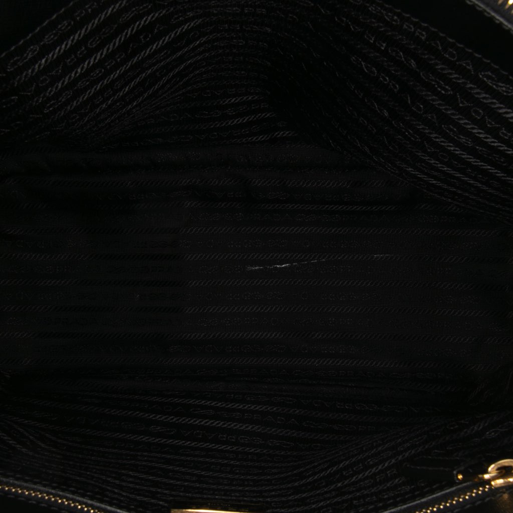 Prada Large Saffiano Lux Galleria Double Zip Satchel - 4