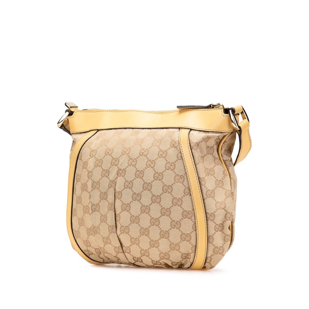 Gucci GG Canvas Abbey D Ring Crossbody - Back view