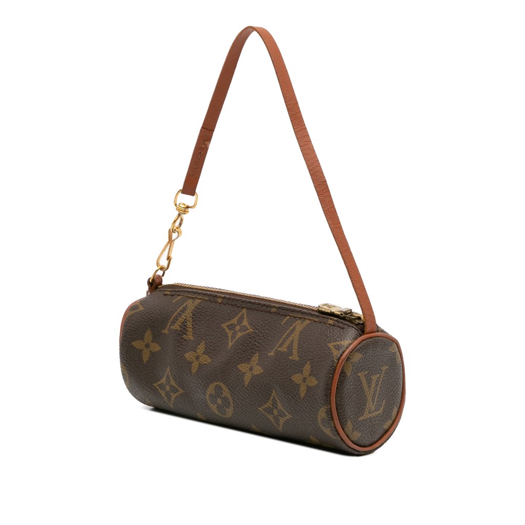 Louis Vuitton Monogram Papillon Pochette - Back view