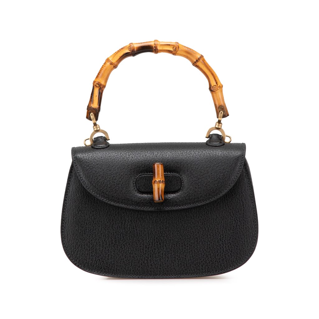 Gucci Calfskin Bamboo Night