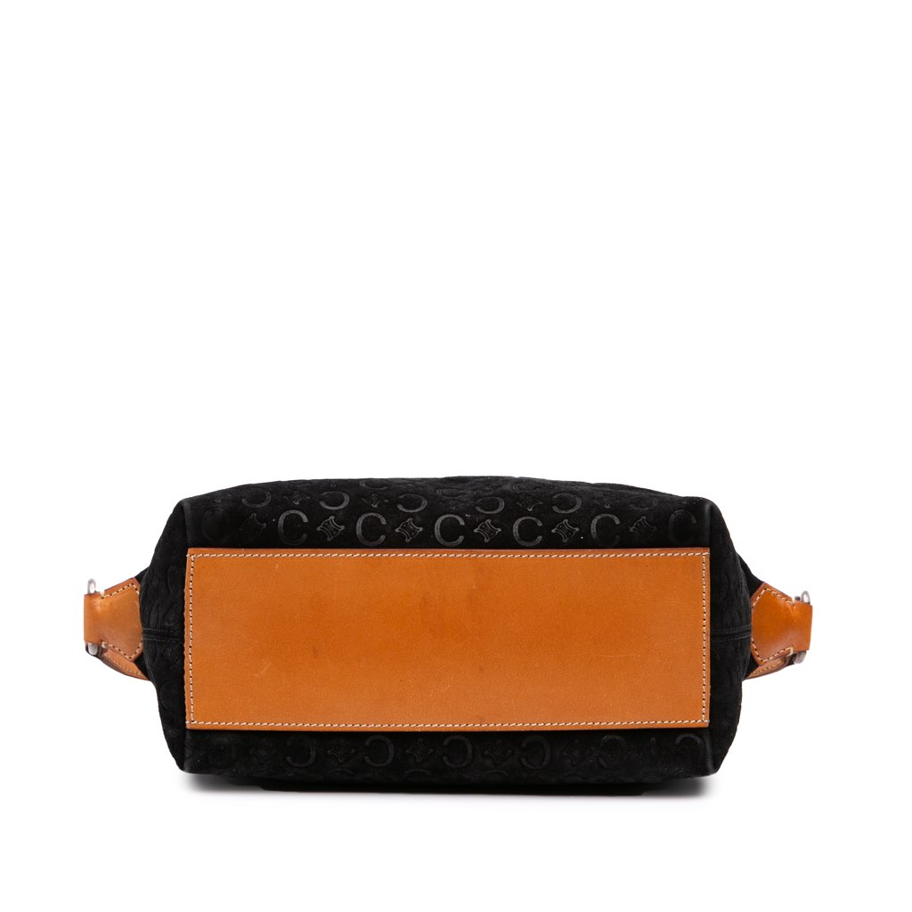 Celine C Macadam Suede Shoulder Bag - 3