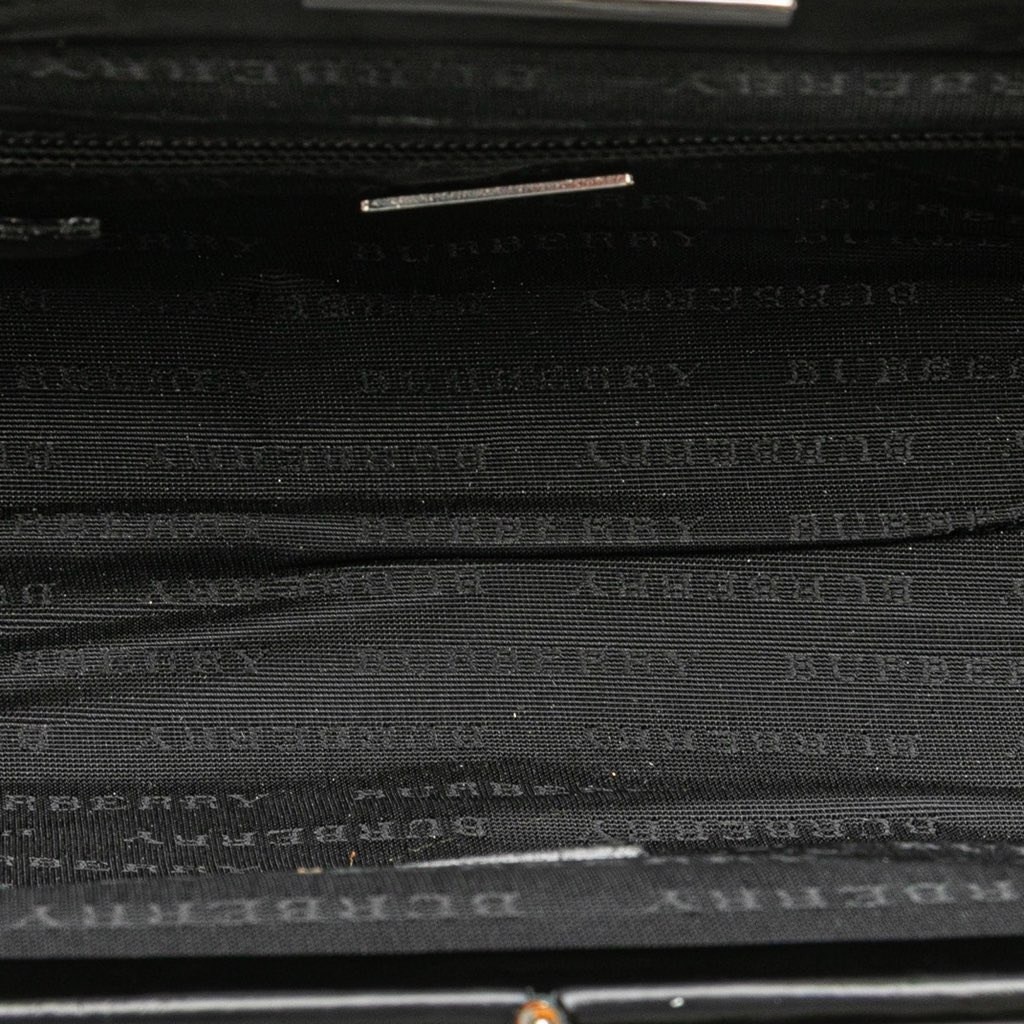 Burberry House Check Canvas Frame Handbag - 4