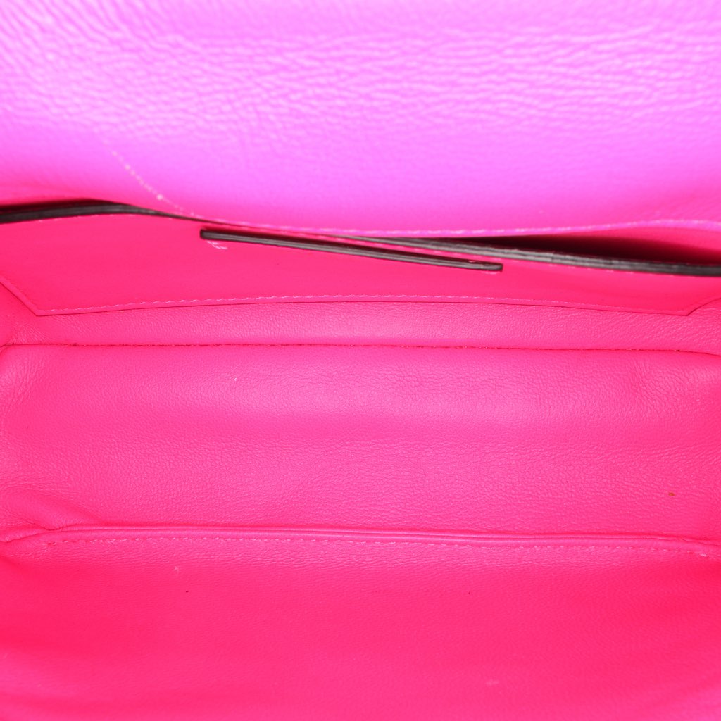 Valentino Small Nappa Lacquer Monochrome Roman Stud Satchel - 4