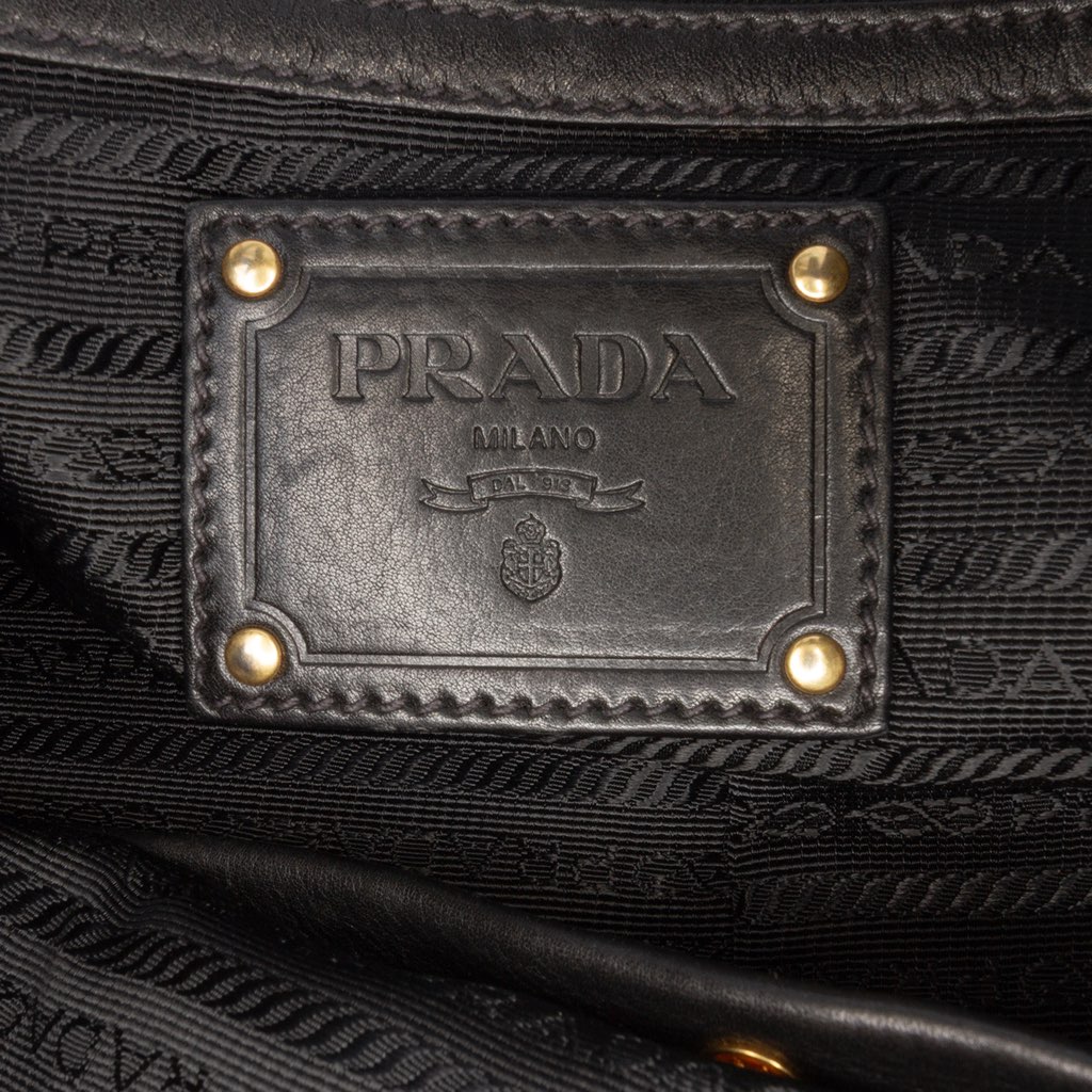 Prada Vitello Daino Side Zip Tote - 5