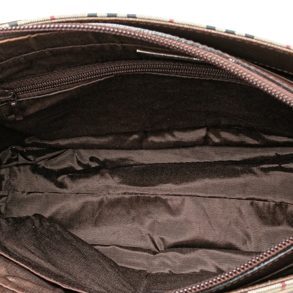 Burberry House Check Canvas Tote - 4