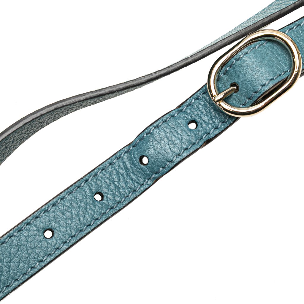 Gucci Small Calfskin Bamboo Shopper Satchel - Image 10