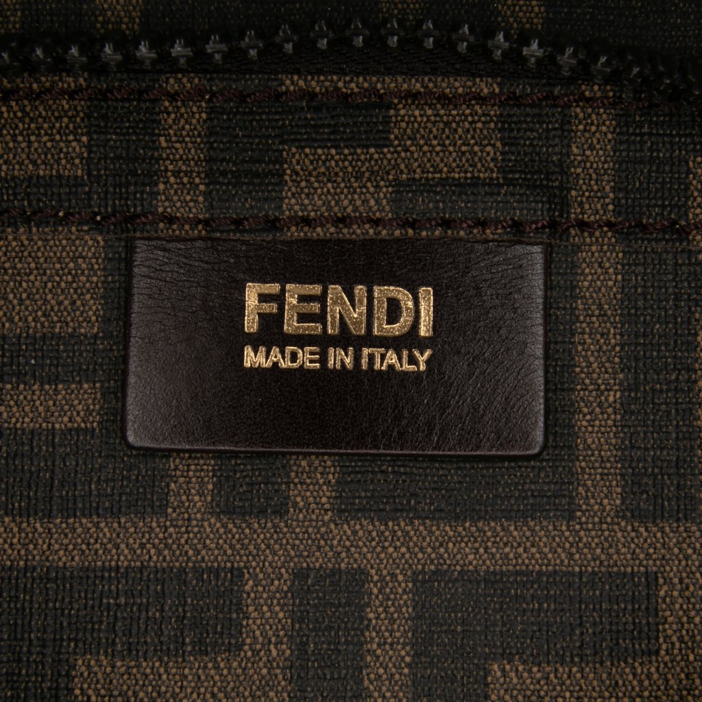 Fendi Zucca Coated Canvas Business Bag - 5