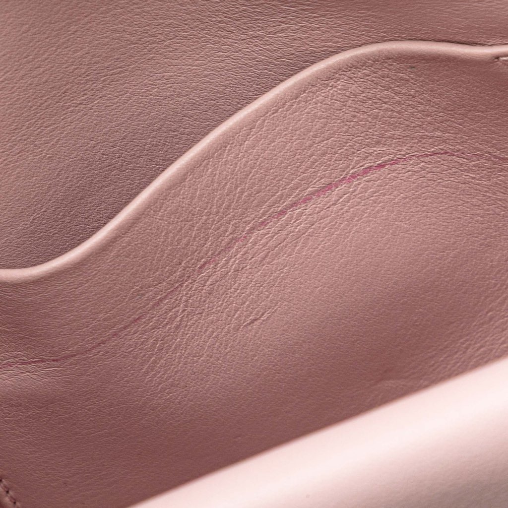 Dior Mini Metallic Grained Calfskin Be Dior Flap - Detail 1