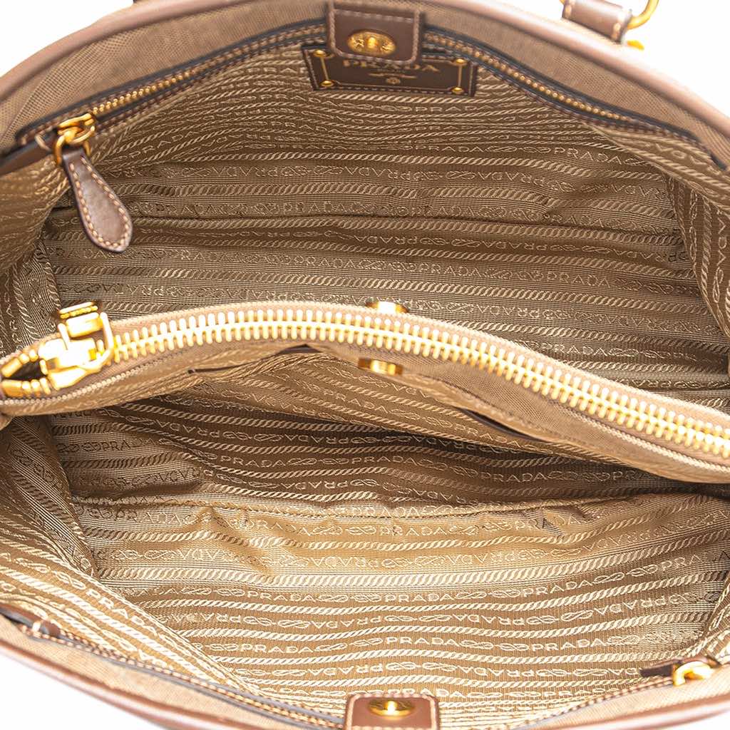 Prada Canvas Canapa Logo Satchel - 4