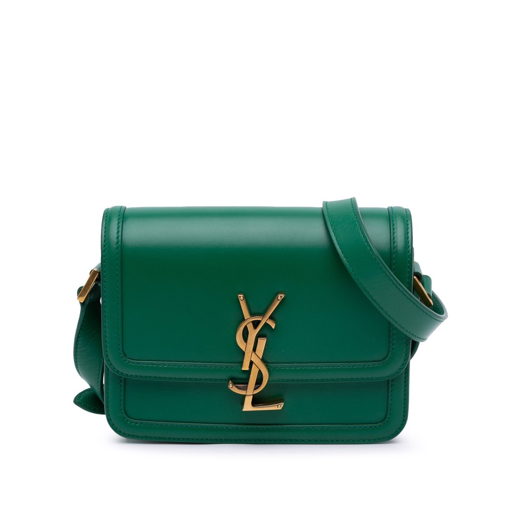 Saint Laurent Small Calfskin Solferino Satchel In Box