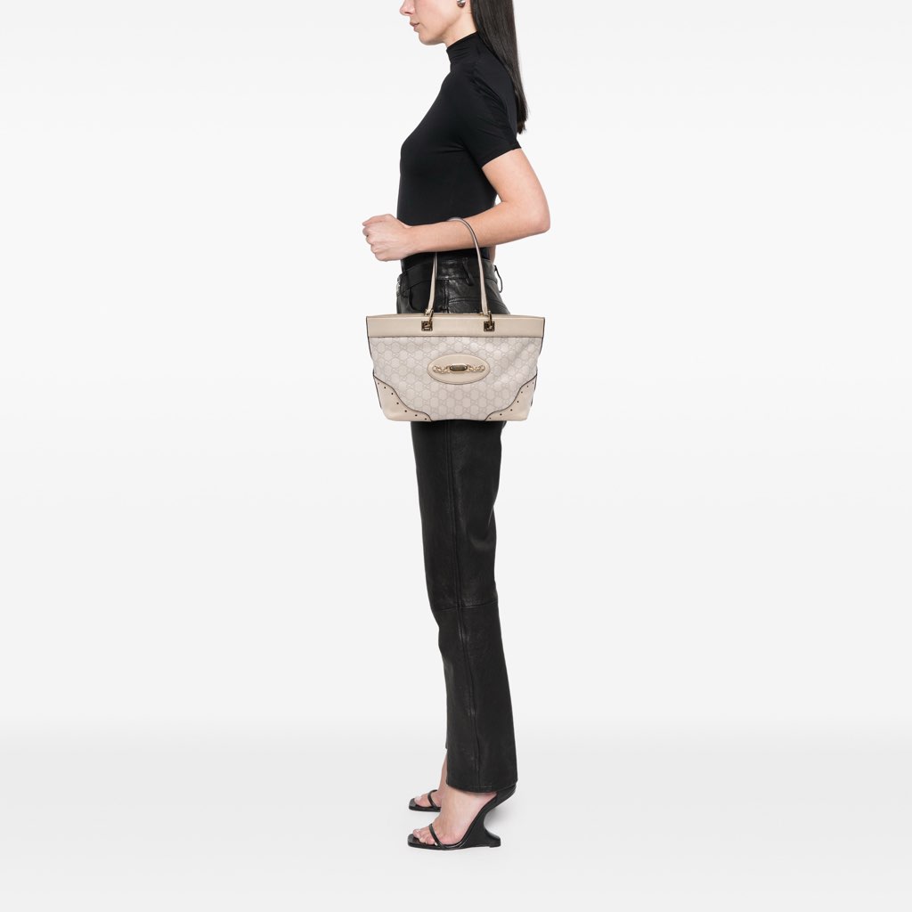 Gucci Small Guccissima Punch Tote - Image 15