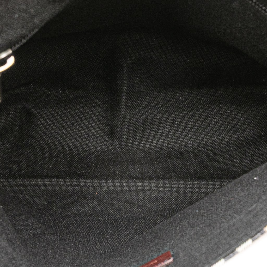 Burberry Haymarket Check Coated Canvas Crossbody - 4