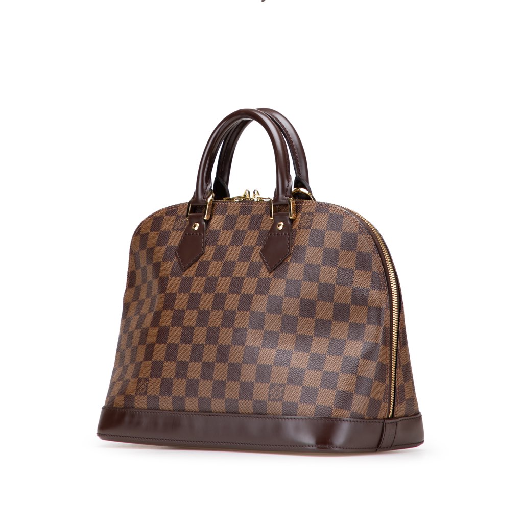 Louis Vuitton Damier Ebene Alma PM - Back view