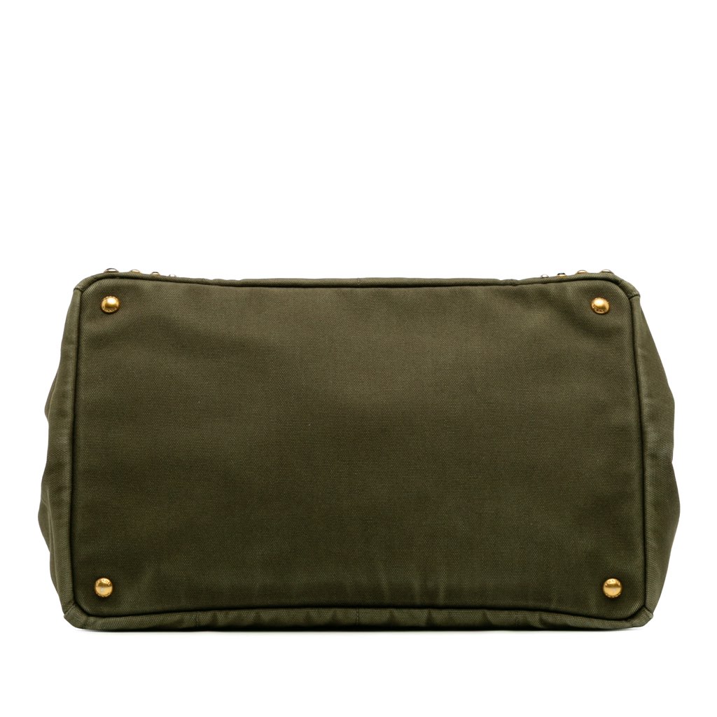 Prada Large Canvas Canapa Bijoux Tote - 3