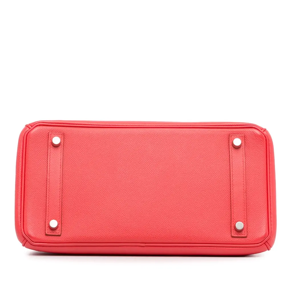 Hermès Epsom Birkin Retourne 30 Red Leather Good - Box View