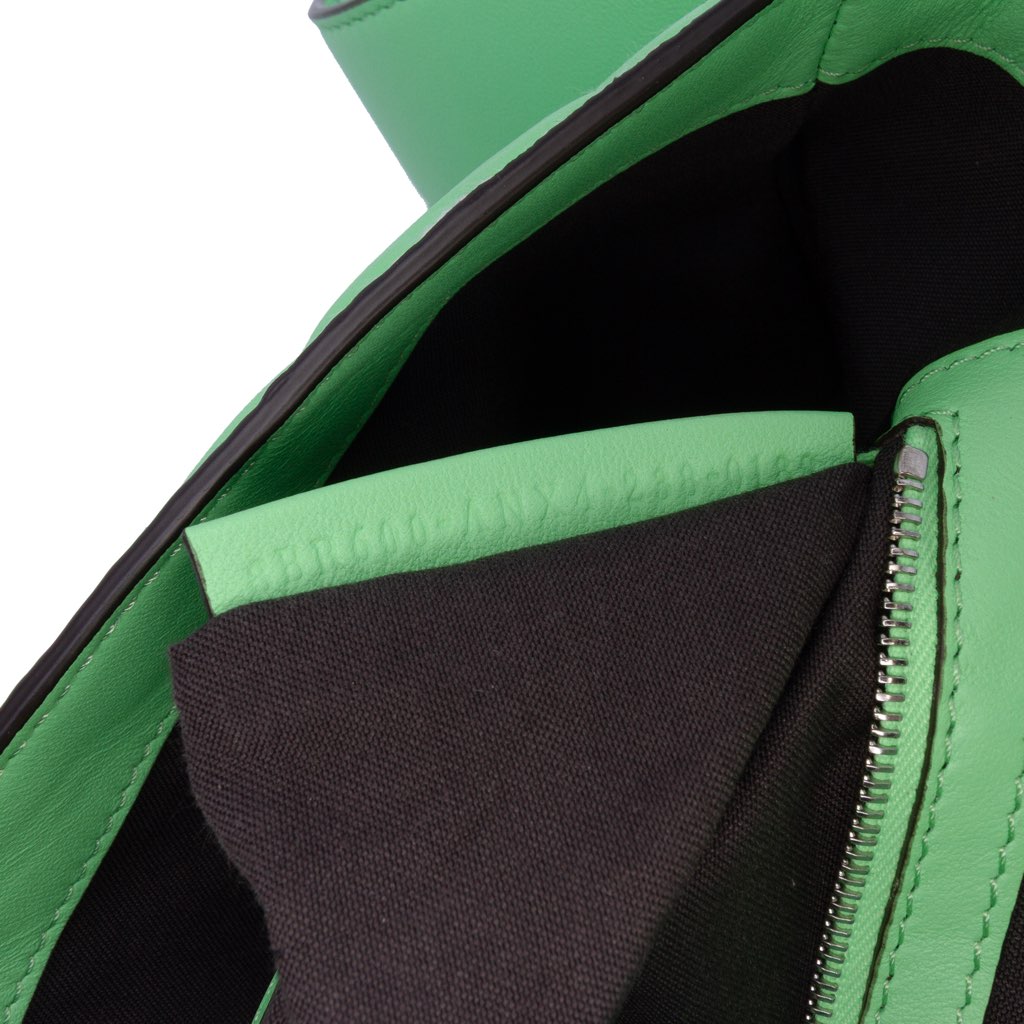 Fendi Zucca Embossed Stitched Leather Baguette Satchel - Side view