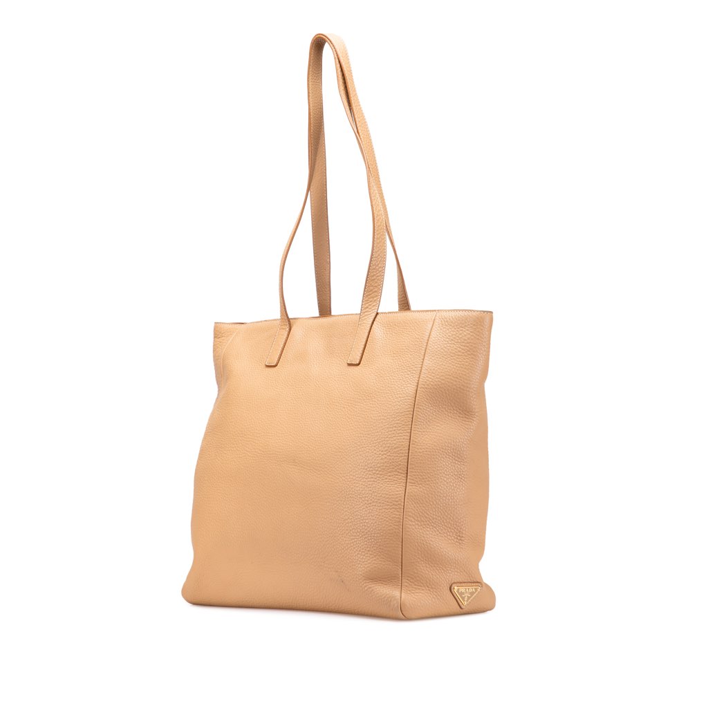 Prada Vitello Daino Tote - Back view