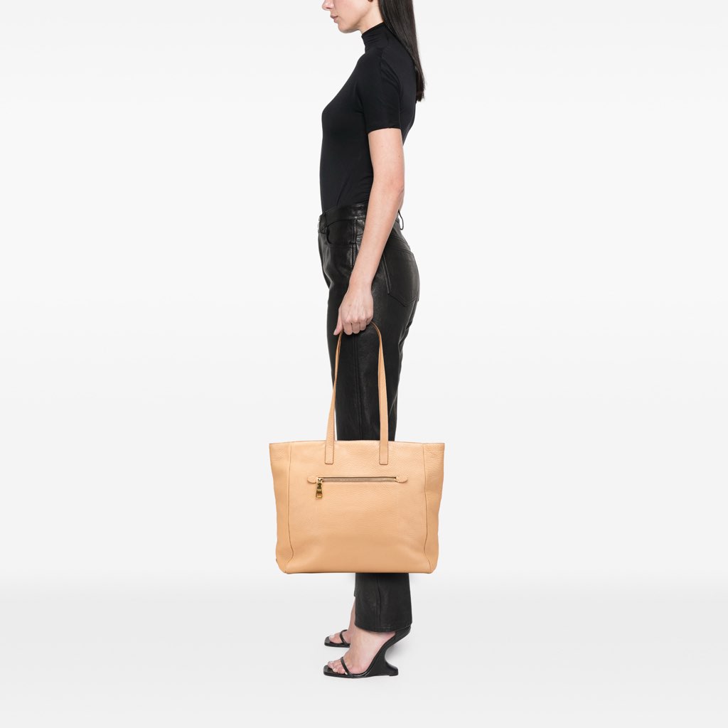 Prada Vitello Daino Tote - Image 13