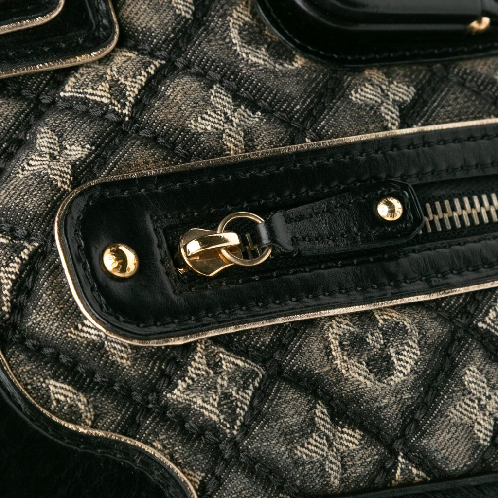 Louis Vuitton Quilted Monogram Denim Musette - Image 10