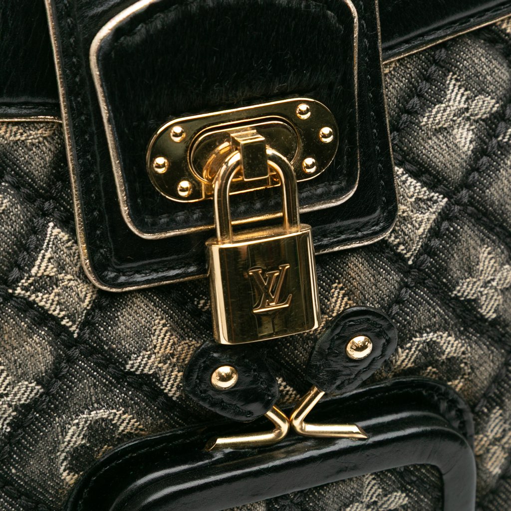 Louis Vuitton Quilted Monogram Denim Musette - Image 11