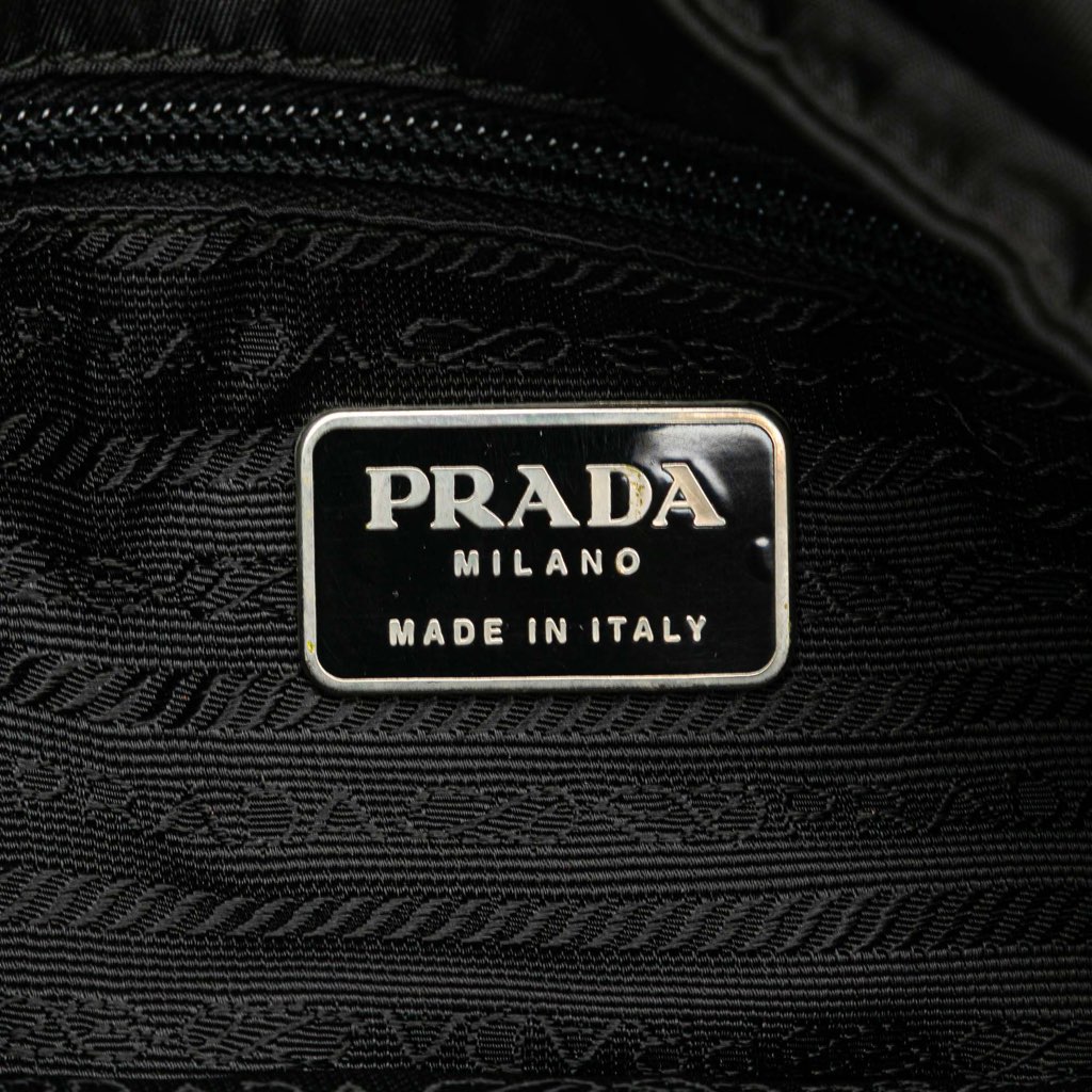 Prada Tessuto Zip Buckle Messenger Bag - 5