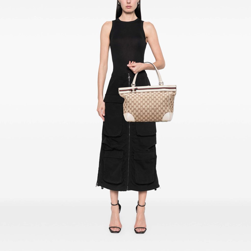 Gucci GG Canvas Mayfair Tote - Image 12