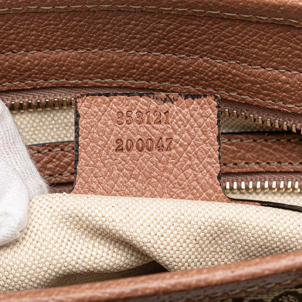 Gucci Small GG Canvas Bree Satchel - Detail 1