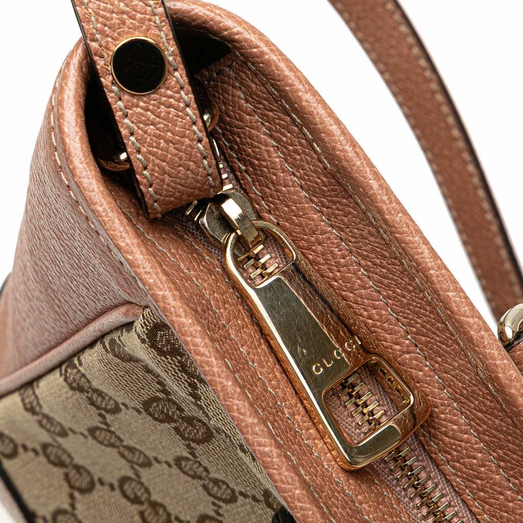 Gucci Small GG Canvas Bree Satchel - Image 10