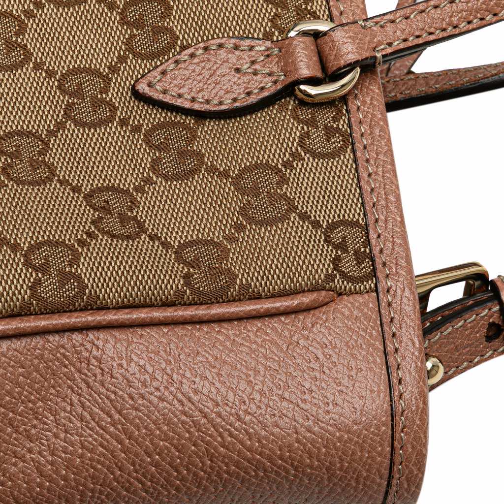Gucci Small GG Canvas Bree Satchel - Image 12