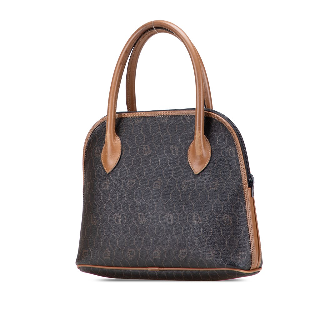 Dior Honeycomb Coated Canvas Dome Handbag - 2