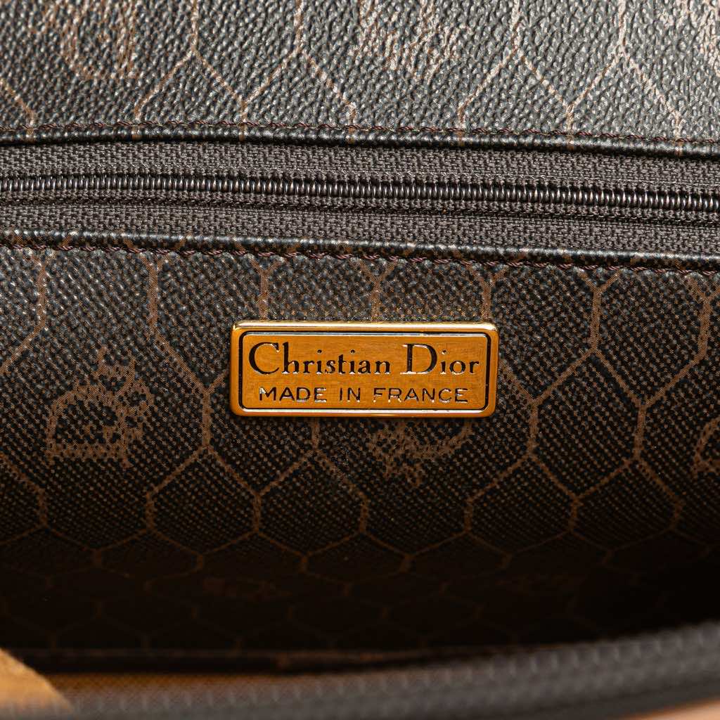 Dior Honeycomb Coated Canvas Dome Handbag - 5