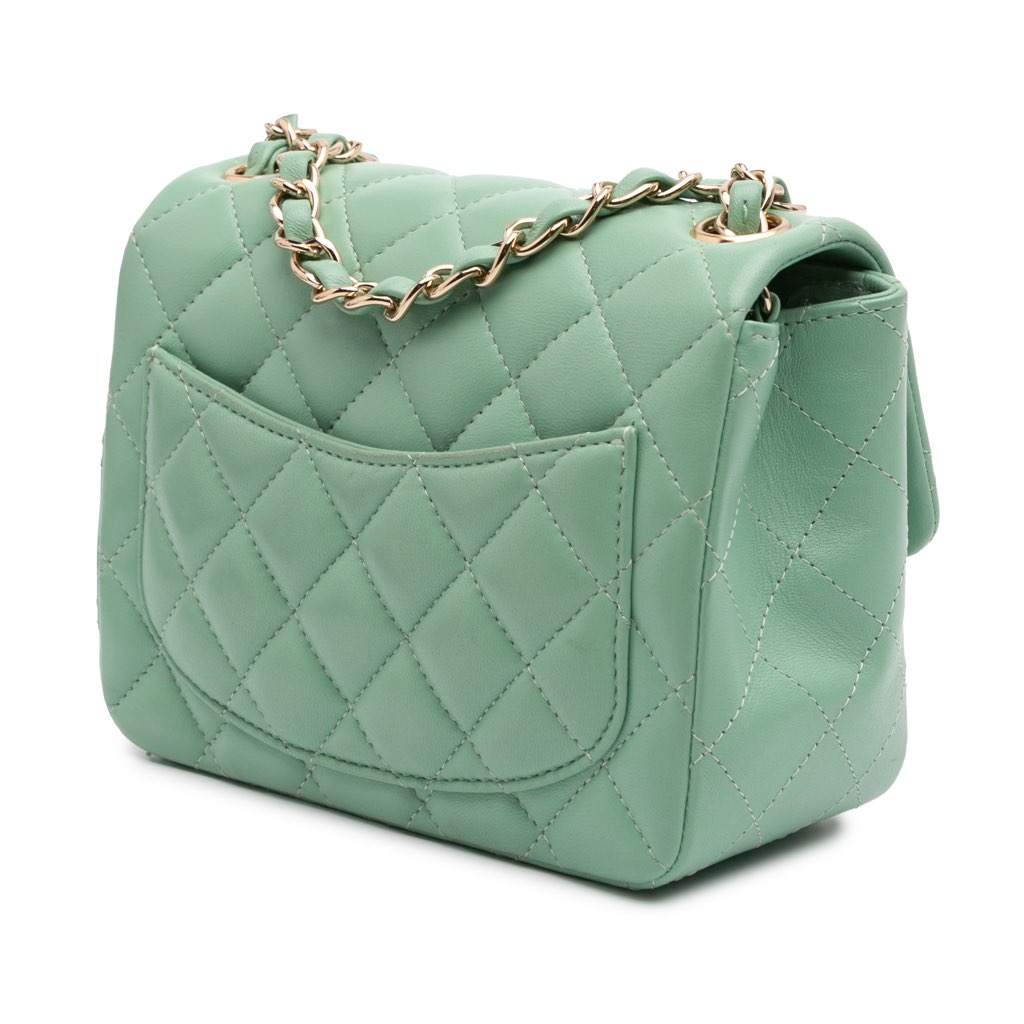 Chanel Mini Square Classic Lambskin Single Flap - 2