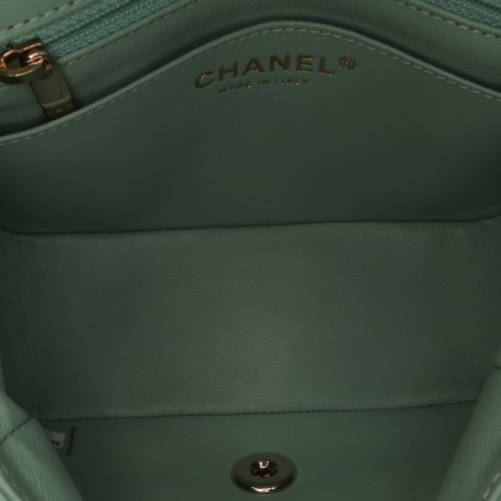 Chanel Mini Square Classic Lambskin Single Flap - 4