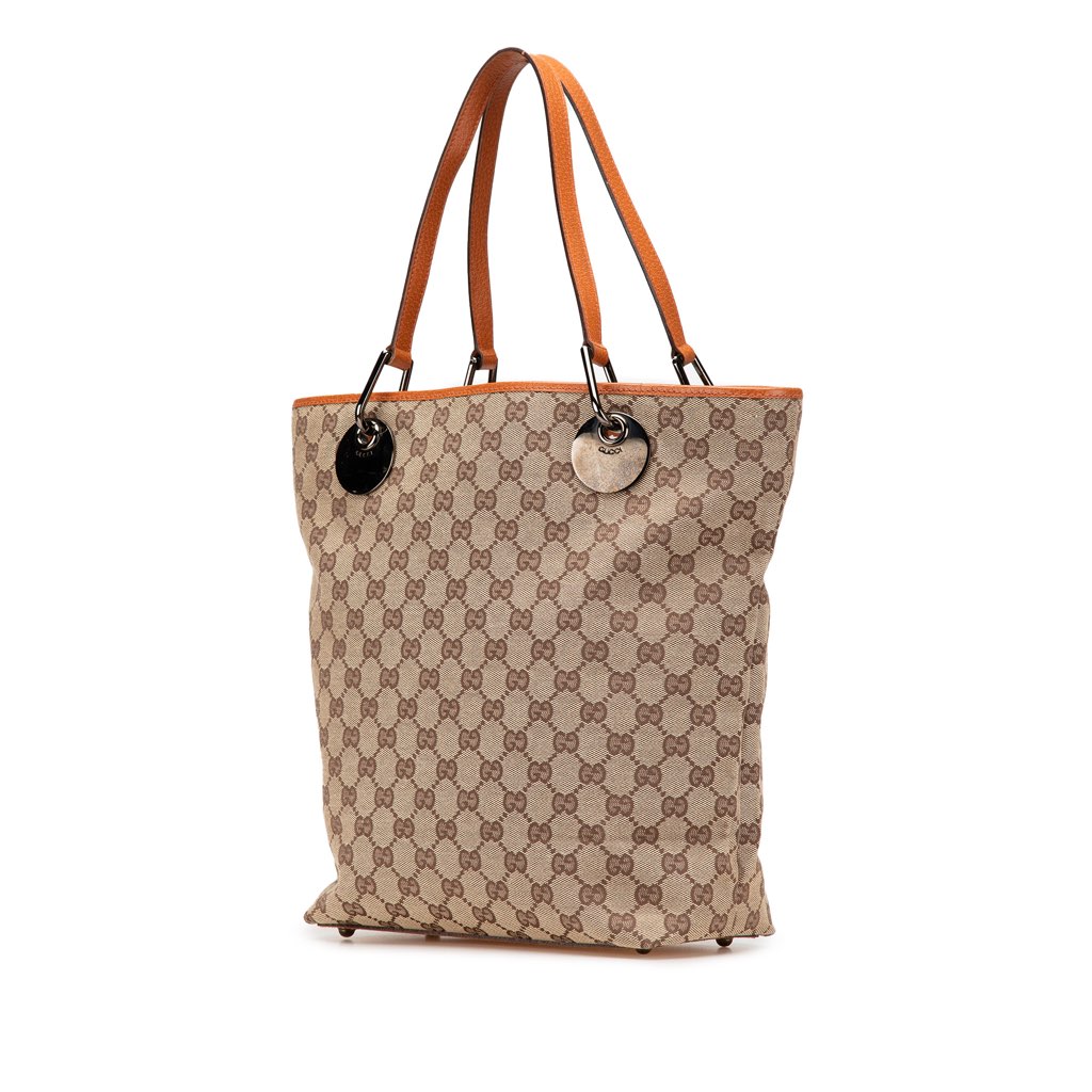 Gucci Large GG Canvas Eclipse Tote - 2