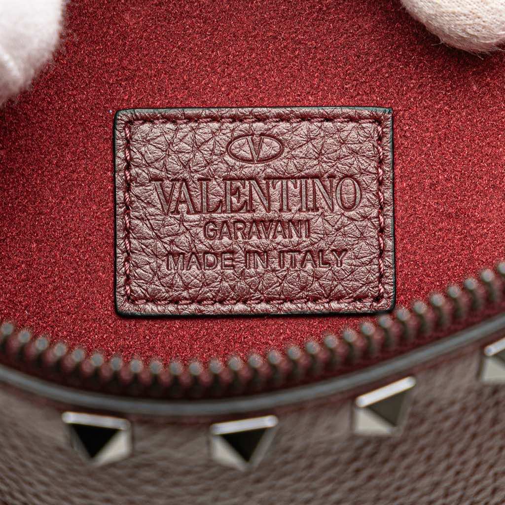 Valentino Rockstud Leather Clutch - 5