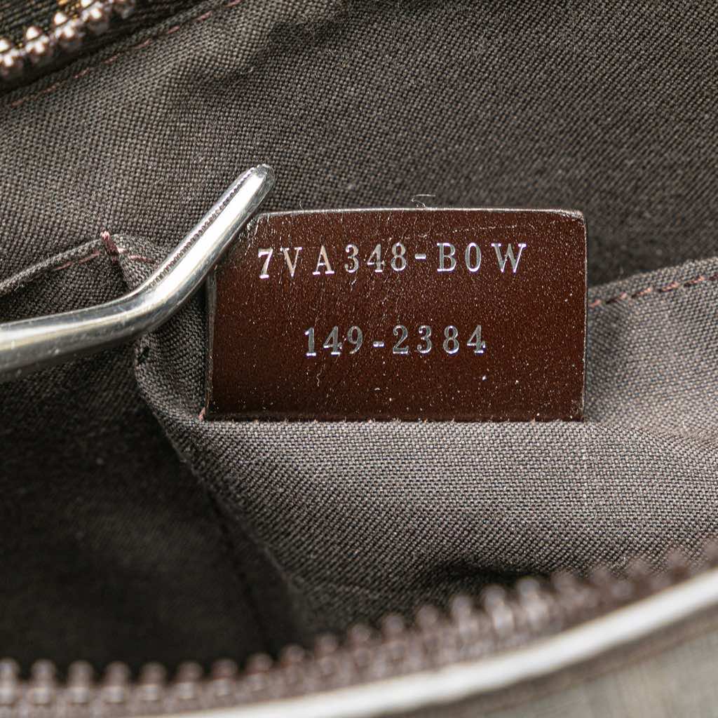 Fendi Zucca Coated Canvas Crossbody - Side view