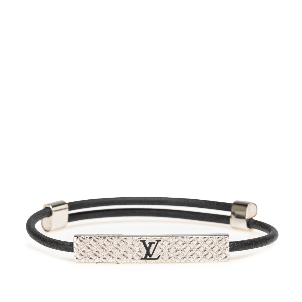 Louis Vuitton Palladium Plated Champs Elysees Bracelet