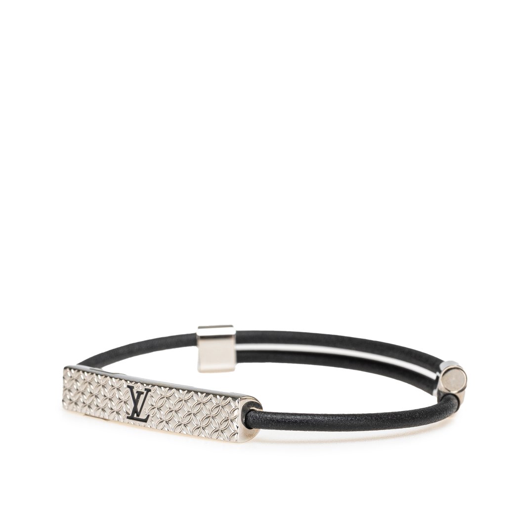 Louis Vuitton Palladium Plated Champs Elysees Bracelet - 2