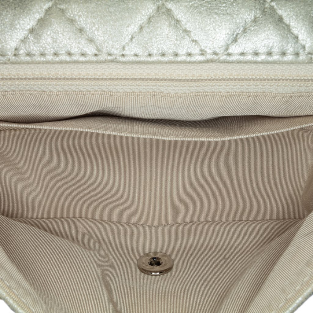 Chanel Mini Iridescent and Studded Calfskin Flap - 5