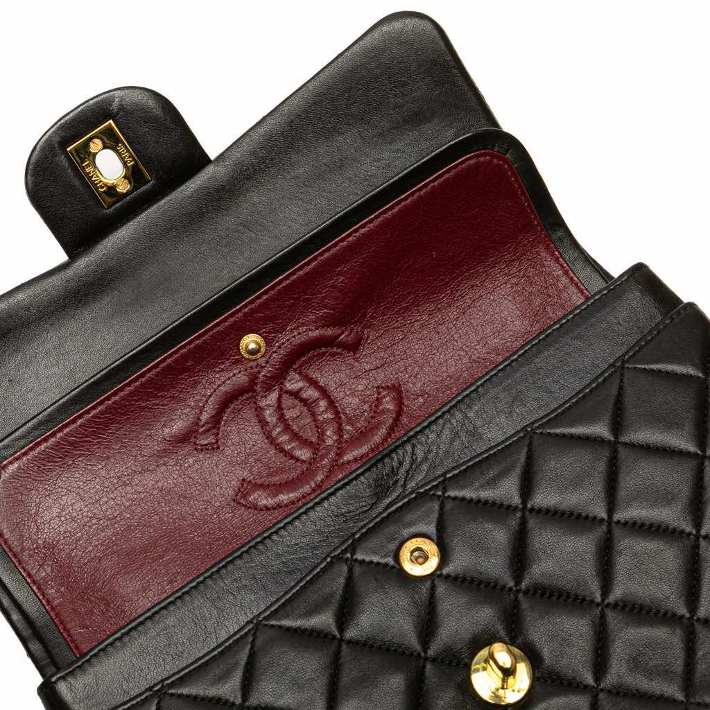 Chanel Small Classic Lambskin Double Flap - Image 11