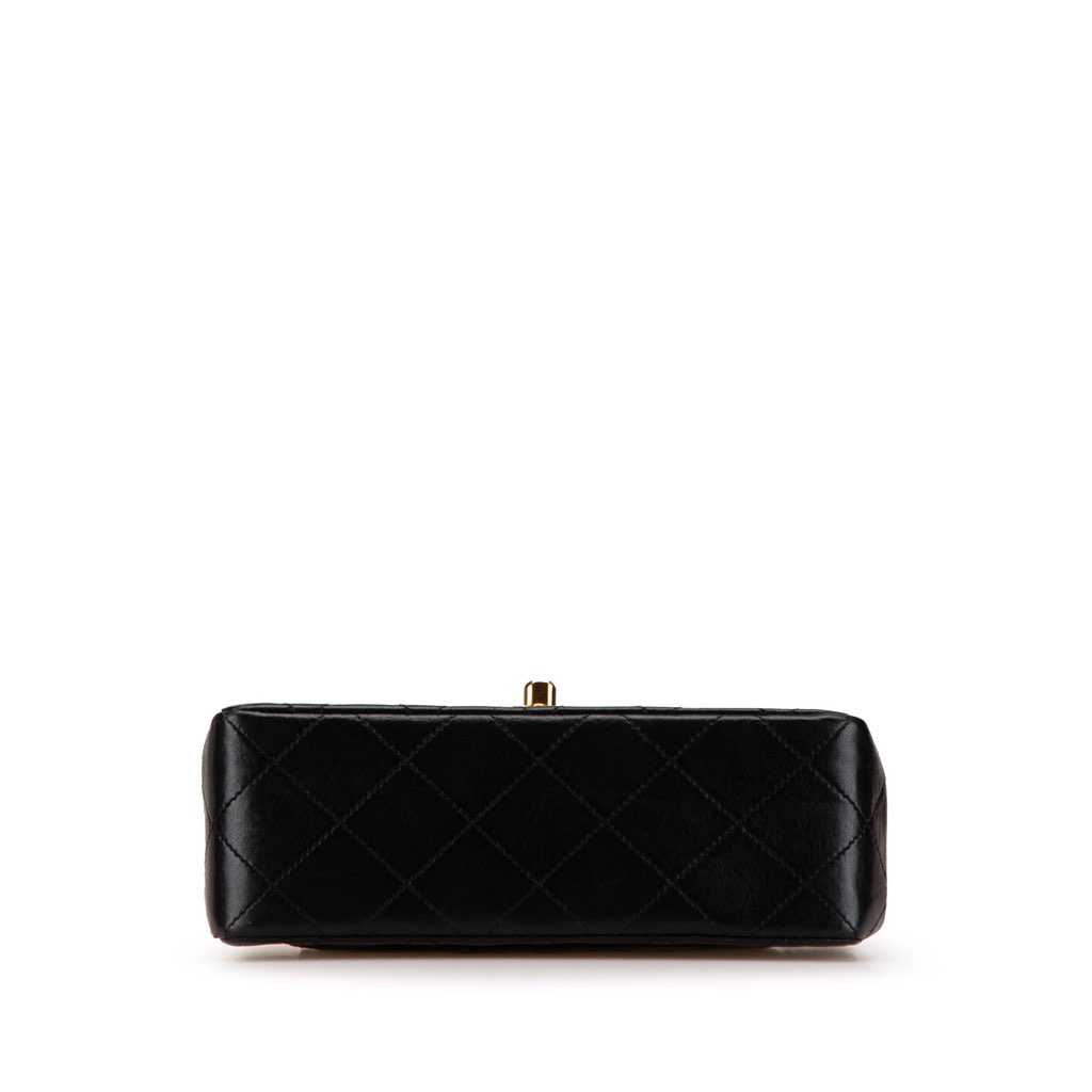 Chanel Mini Square Quilted Lambskin Single Flap - 3