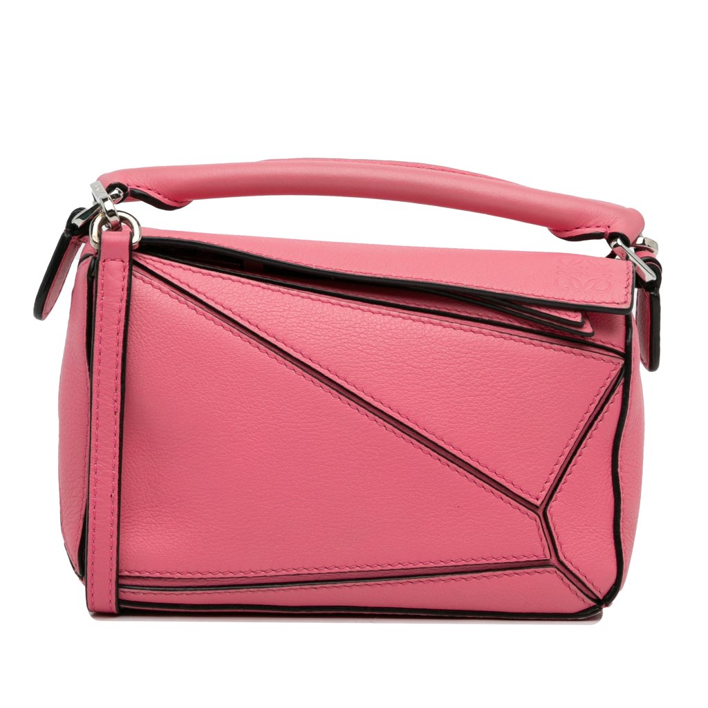 Loewe Mini Calfskin Puzzle Satchel