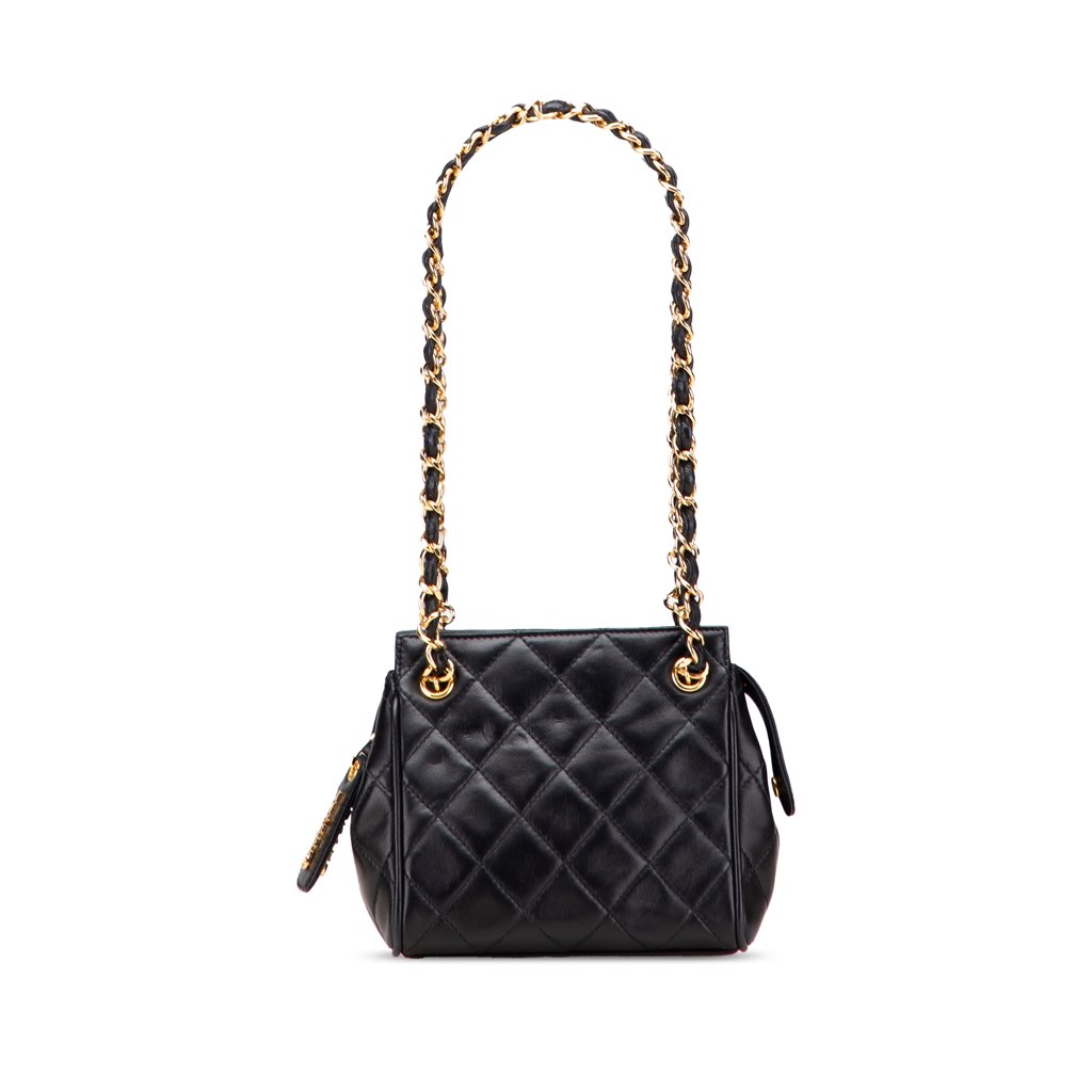 Chanel Mini Quilted Lambskin Chain Shoulder Bag