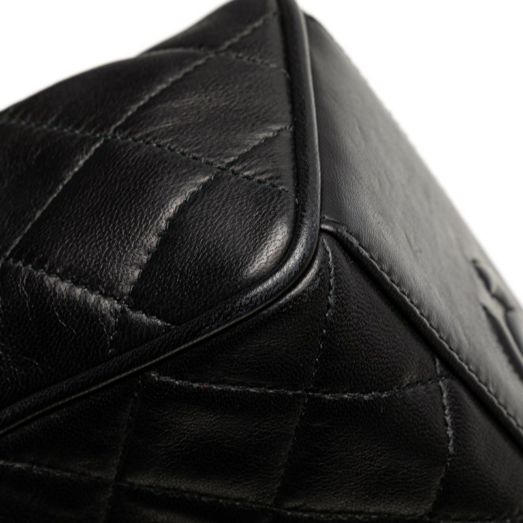 Chanel Mini Quilted Lambskin Chain Shoulder Bag - Image 12