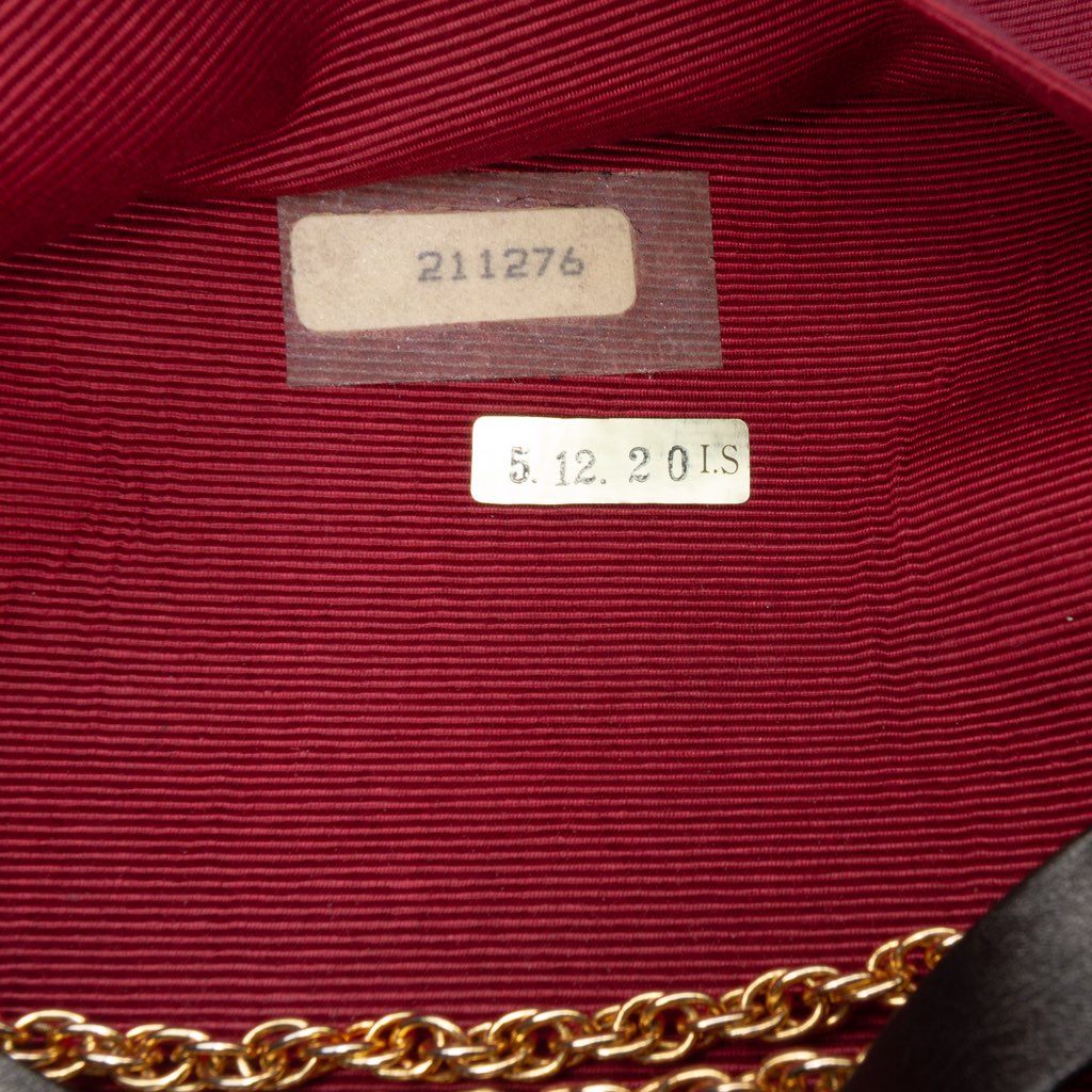 Chanel CC Quilted Jersey Chain Flap - Detail 1