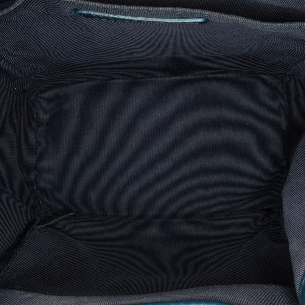 Chanel Aged Calfskin Drawstring Bucket - 5