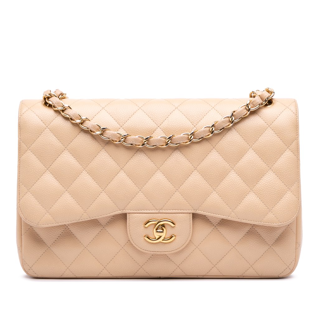 Chanel Jumbo Classic Caviar Double Flap