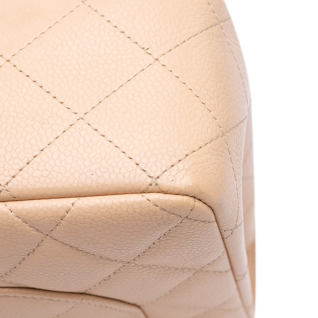 Chanel Jumbo Classic Caviar Double Flap - Image 12