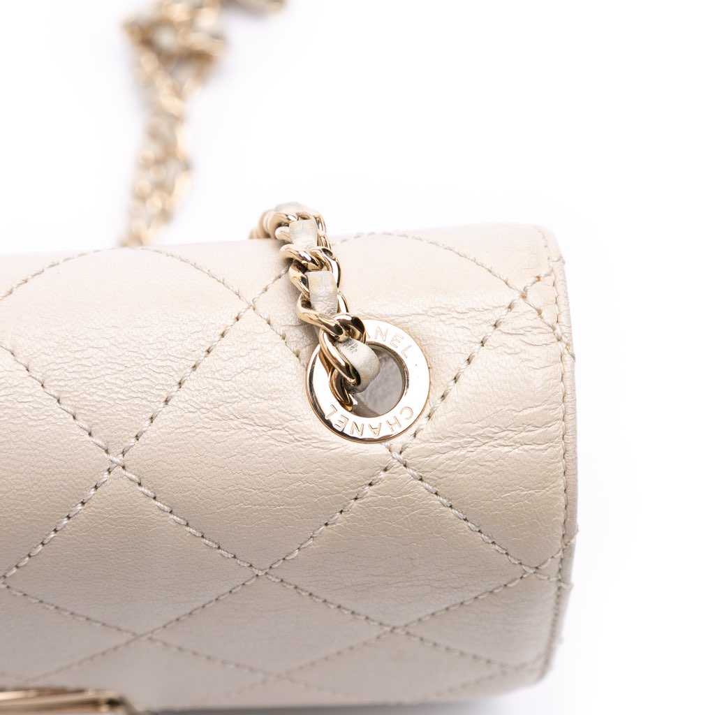Chanel Mini Lambskin Beauty Lock Flap - Image 11